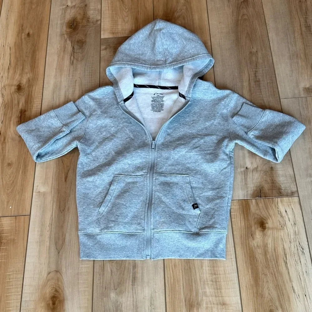 EUC Art Class Boys Full Zip Hooded Sweatshirt Gray Size Med (8)